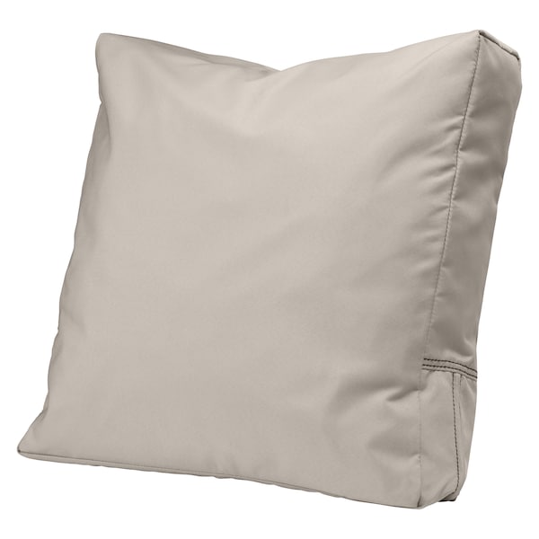 Classic Accessories Patio Lounge Chair/Loveseat Back Cushion, 23 x 20 x 4 Inch, Mushroom 62-060-MUSHRM-EC - main
